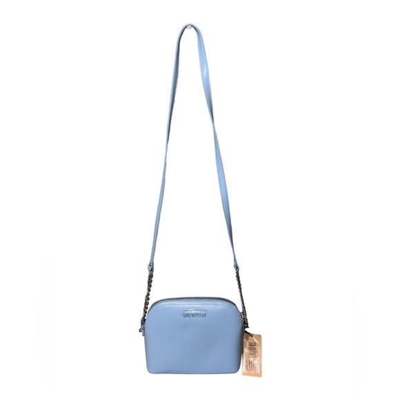 Steve Madden B Maggie Blue Glaze Dome Crossbody Shoulder Bag. NWT - Picture 2 of 11